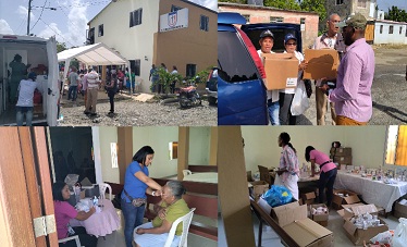 Residentes en Invi La Virgen reciben atenciones medicas mediante operativo en iglesia cristiana