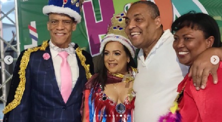 Coronan a Gustavo Valera Hernández como el Nuevo Rey del Carnaval de Herrera 2024