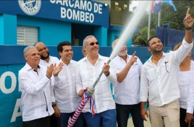 *!Se acab&oacute; la espera! Villa Altagracia ya tiene agua, gobierno inaugura ampliado acueducto*