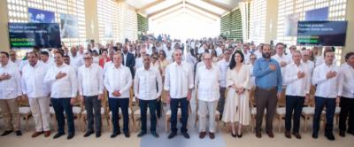 Presidente Abinader inaugura central Esperanza Renovable de EGE Haina